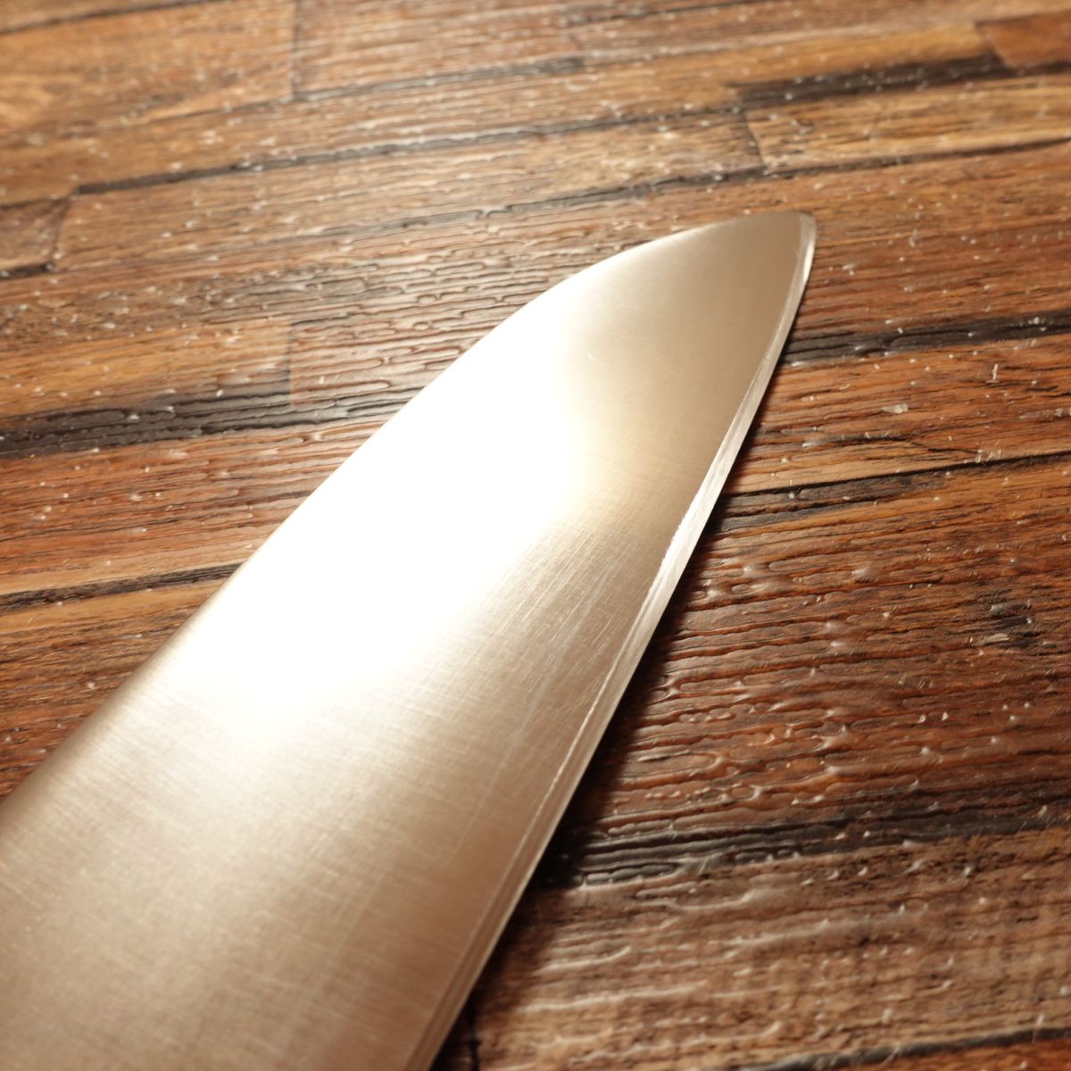 Kiya Santoku Knife, Sharpened, Edelweiss Series, All-Purpose Knife, No.160, Stainless Steel, 180mm
