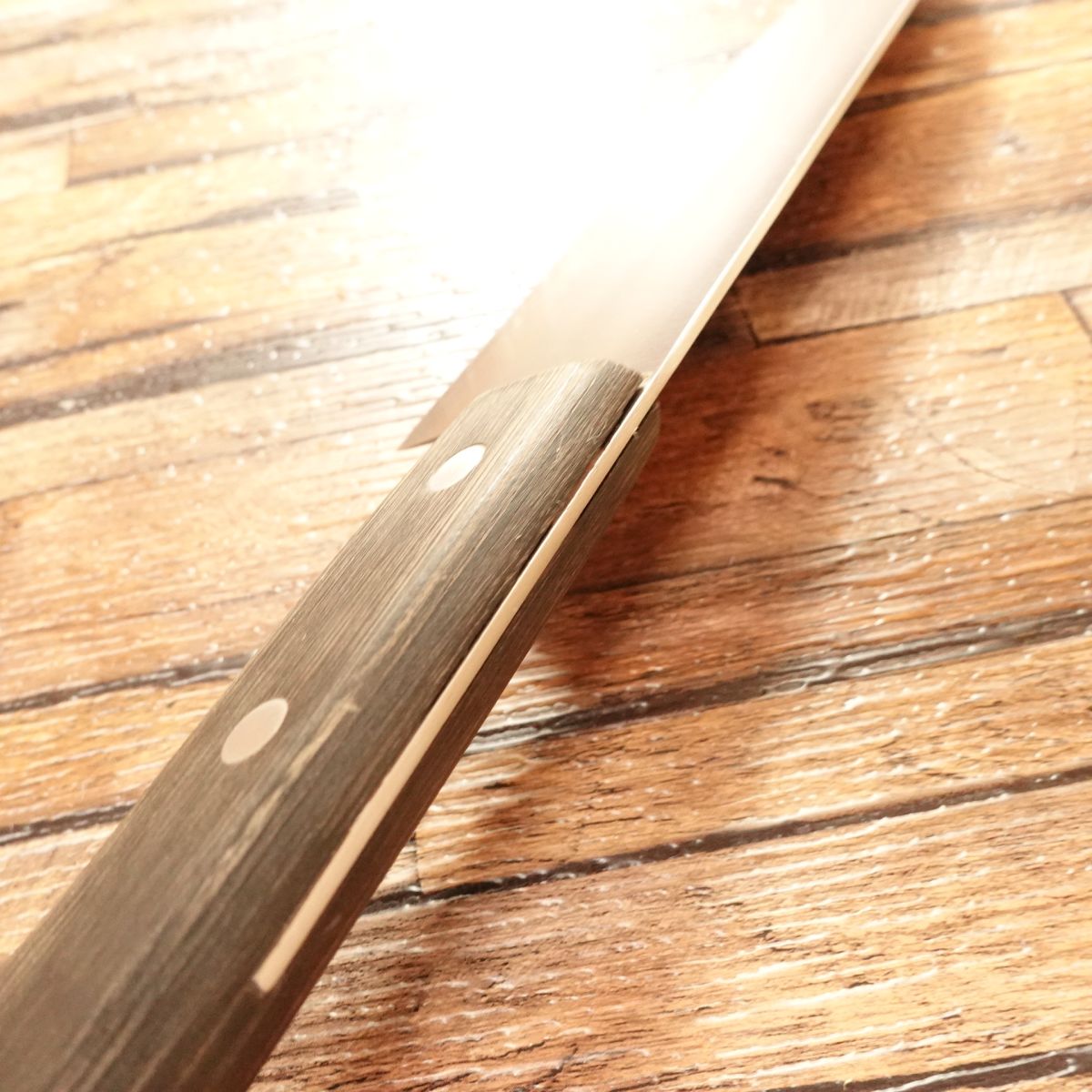 Kiya Santoku Knife, Sharpened, High-Speed Steel Warikomi, All-Purpose Knife, 170mm