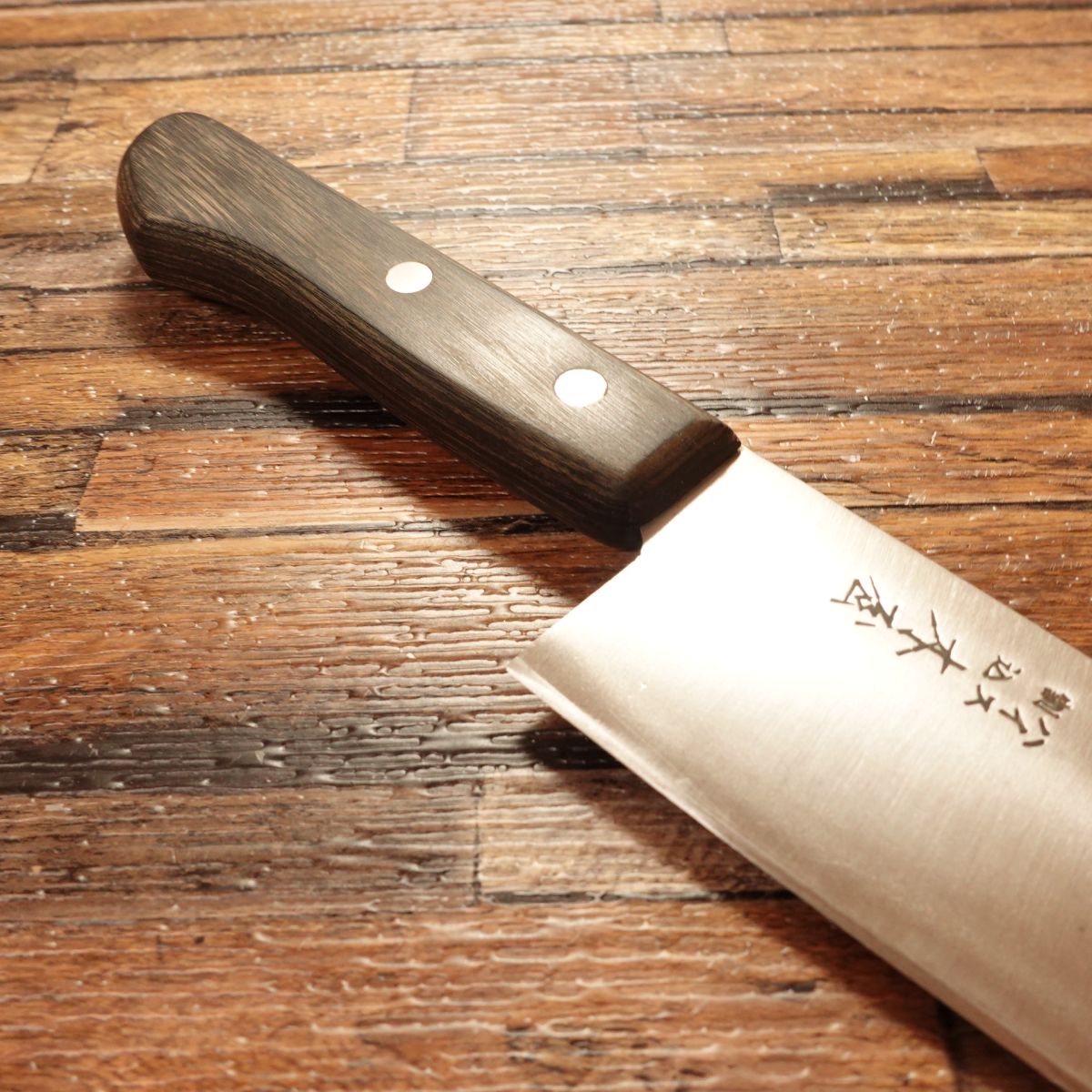 Kiya Santoku Knife, Sharpened, High-Speed Steel Warikomi, All-Purpose Knife, 170mm
