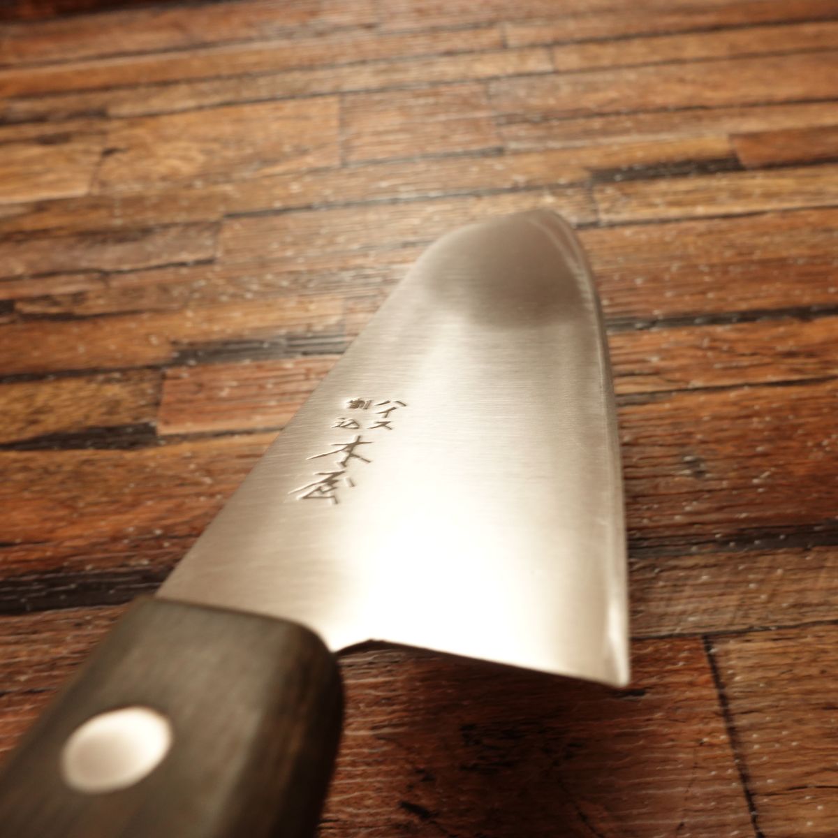 Kiya Santoku Knife, Sharpened, High-Speed Steel Warikomi, All-Purpose Knife, 170mm