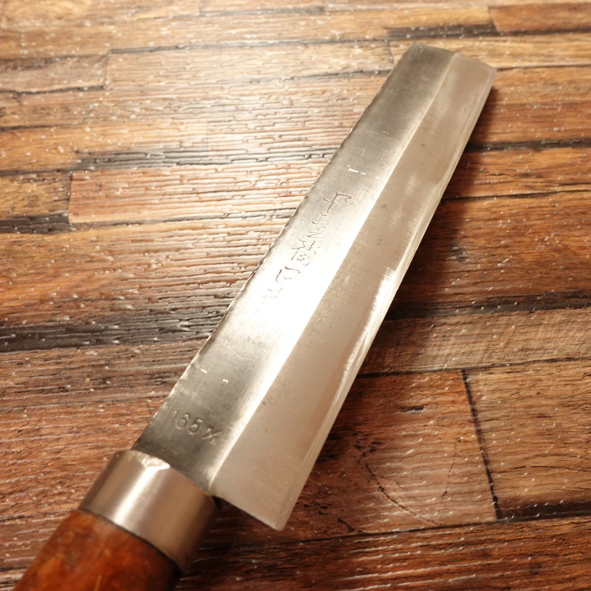 Chounsai Masamitsu Takewari Nata, Sharpened, Hatchet for Bamboo Splitting, With Protective Cover, Branch Cutting, Camping/Outdoor, 165mm