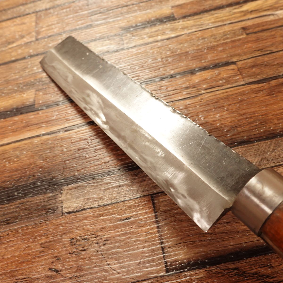 Chounsai Masamitsu Takewari Nata, Sharpened, Hatchet for Bamboo Splitting, With Protective Cover, Branch Cutting, Camping/Outdoor, 165mm