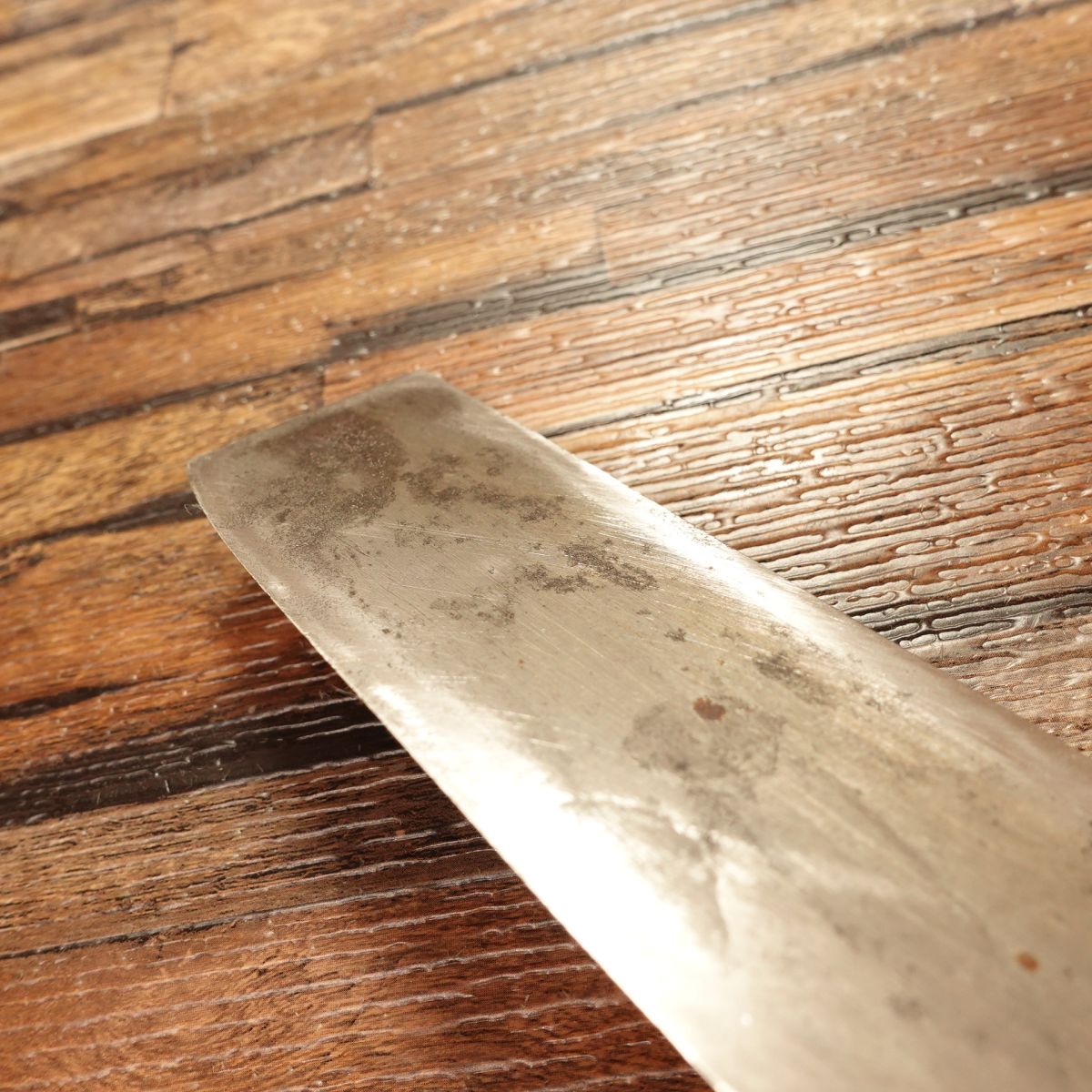 Minamoto Takeaki Usuba Knife, Sharpened, Single Bevel, Nakiri Style, With Seal, 165mm