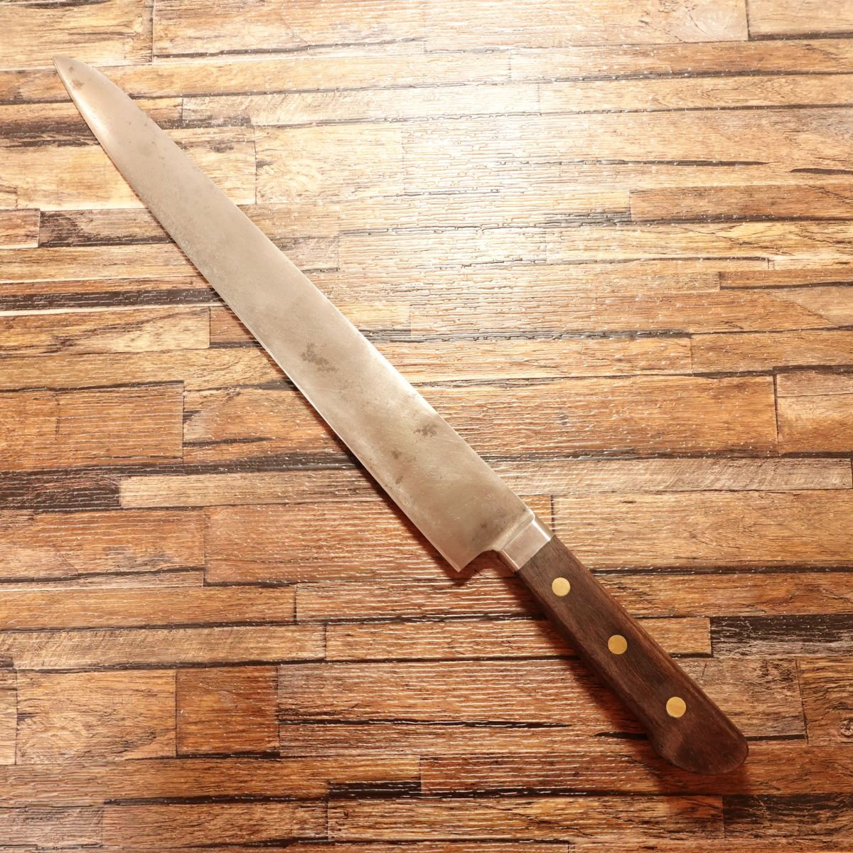 Masatsune Gyuto Knife, Sharpened, Chef’s Knife, Sujihiki, Japanese Steel, 325mm