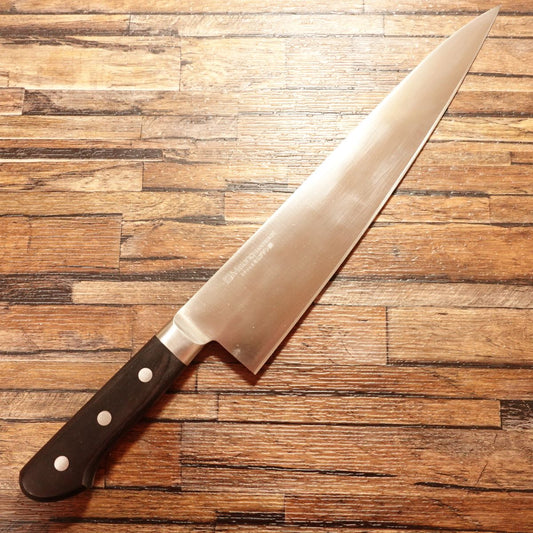 Misono Gyuto Knife, Sharpened, Chef’s Knife, Slightly Single Bevel (80:20), Stainless Steel, 300mm