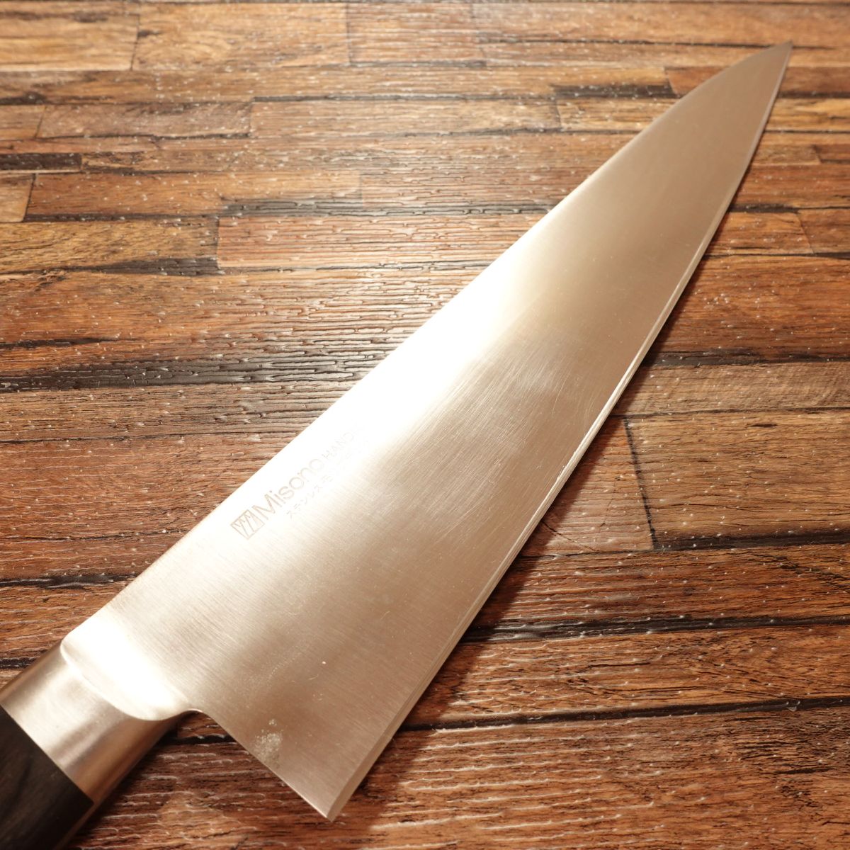 Misono Gyuto Knife, Sharpened, Chef’s Knife, Slightly Single Bevel (80:20), Stainless Steel, 300mm