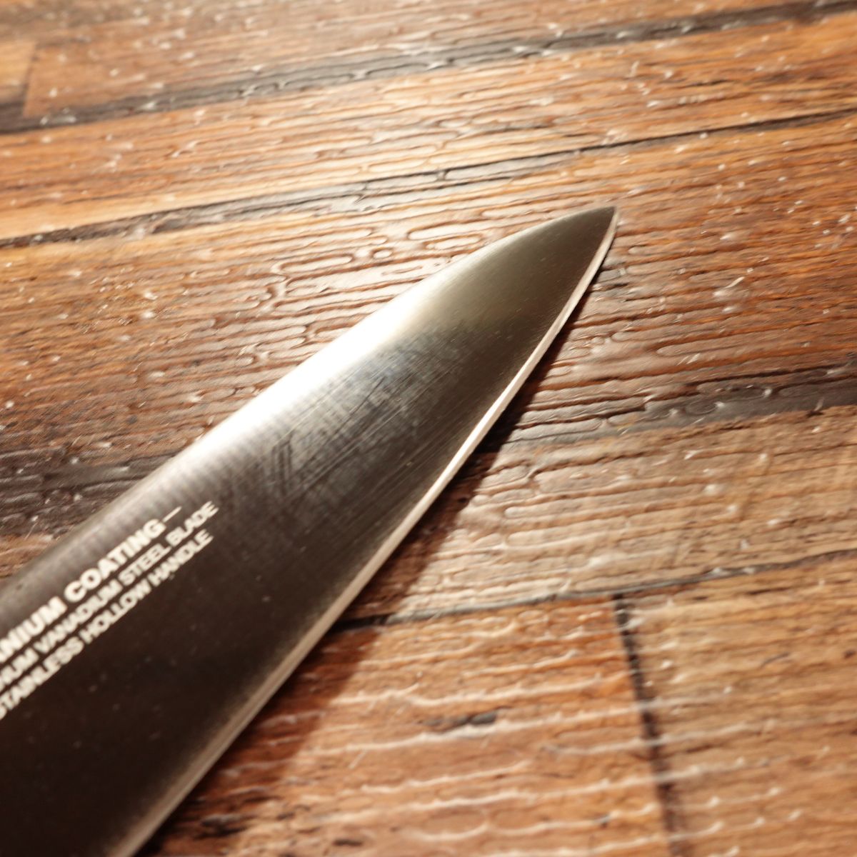 Munekage Petty Knife, Sharpened, Fruit Knife, Black Titanium Coating, Made by Munekage, 120mm