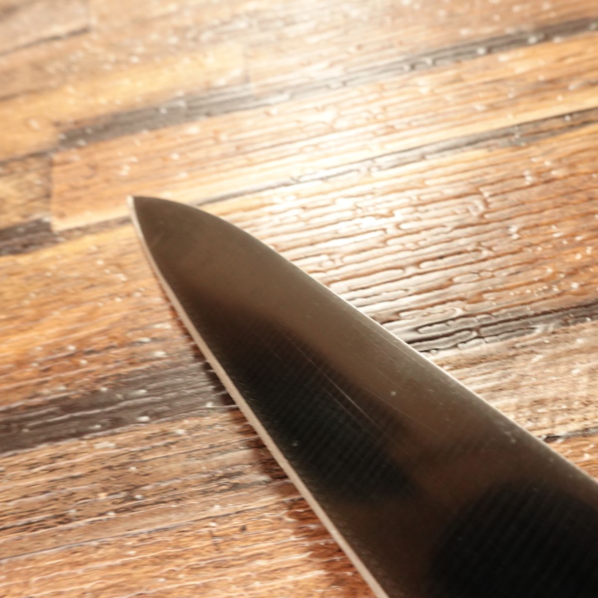 Munekage Petty Knife, Sharpened, Fruit Knife, Black Titanium Coating, Made by Munekage, 120mm