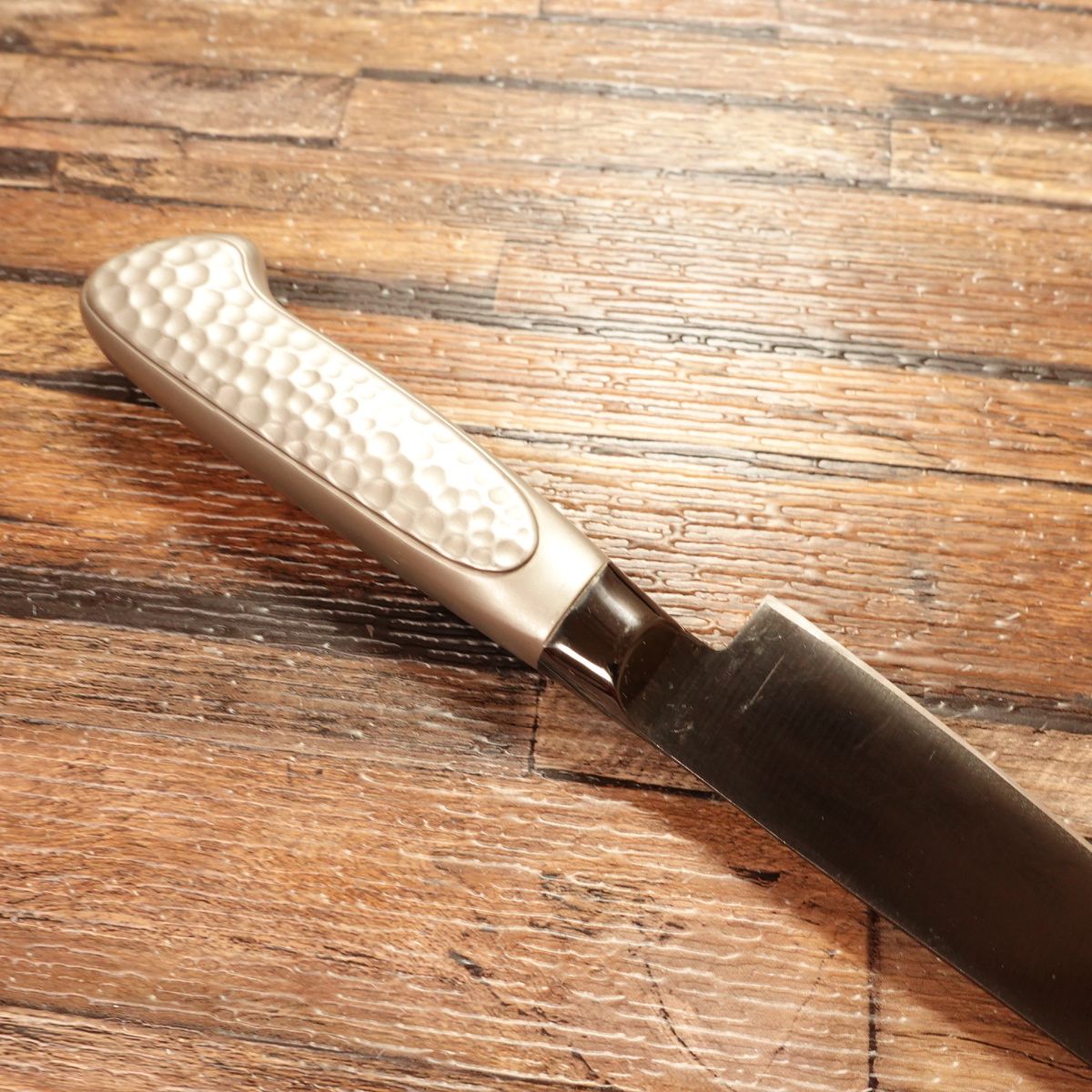 Munekage Petty Knife, Sharpened, Fruit Knife, Black Titanium Coating, Made by Munekage, 120mm