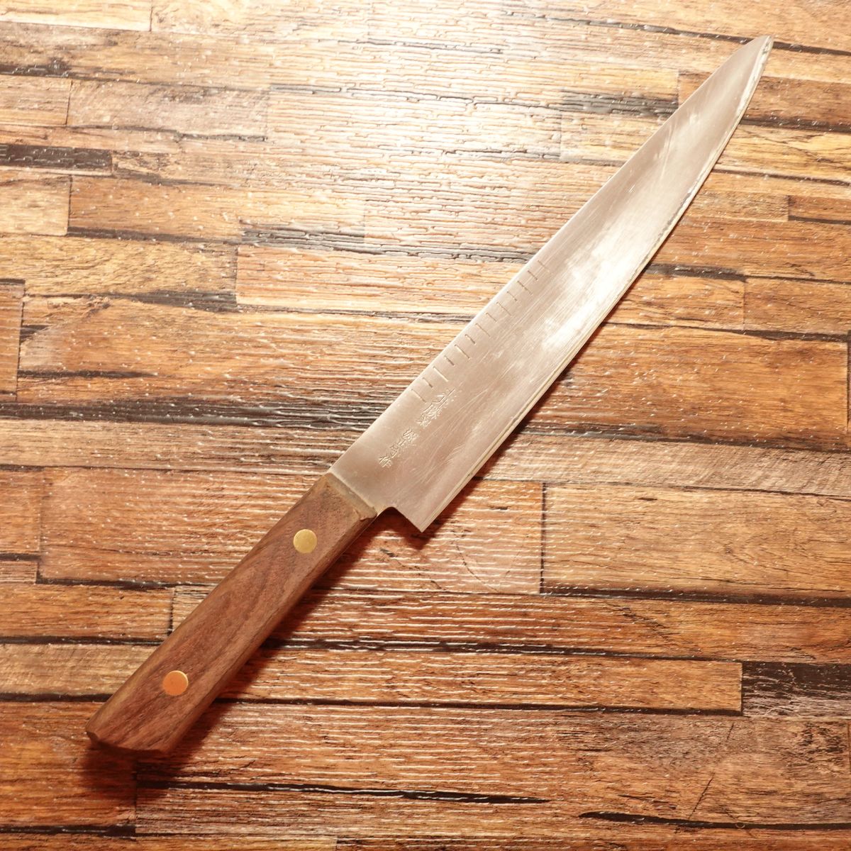 Doi Masaru Gyuto Knife, Sharpened, All-Purpose Knife, Made by Minamoto Masamori, Doi Masaru Design, Warikomi, 210mm