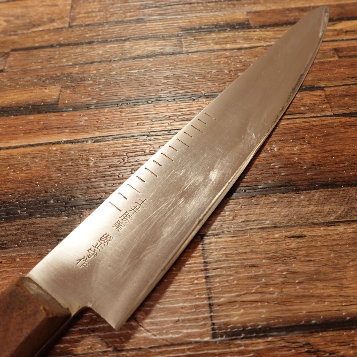 Doi Masaru Gyuto Knife, Sharpened, All-Purpose Knife, Made by Minamoto Masamori, Doi Masaru Design, Warikomi, 210mm