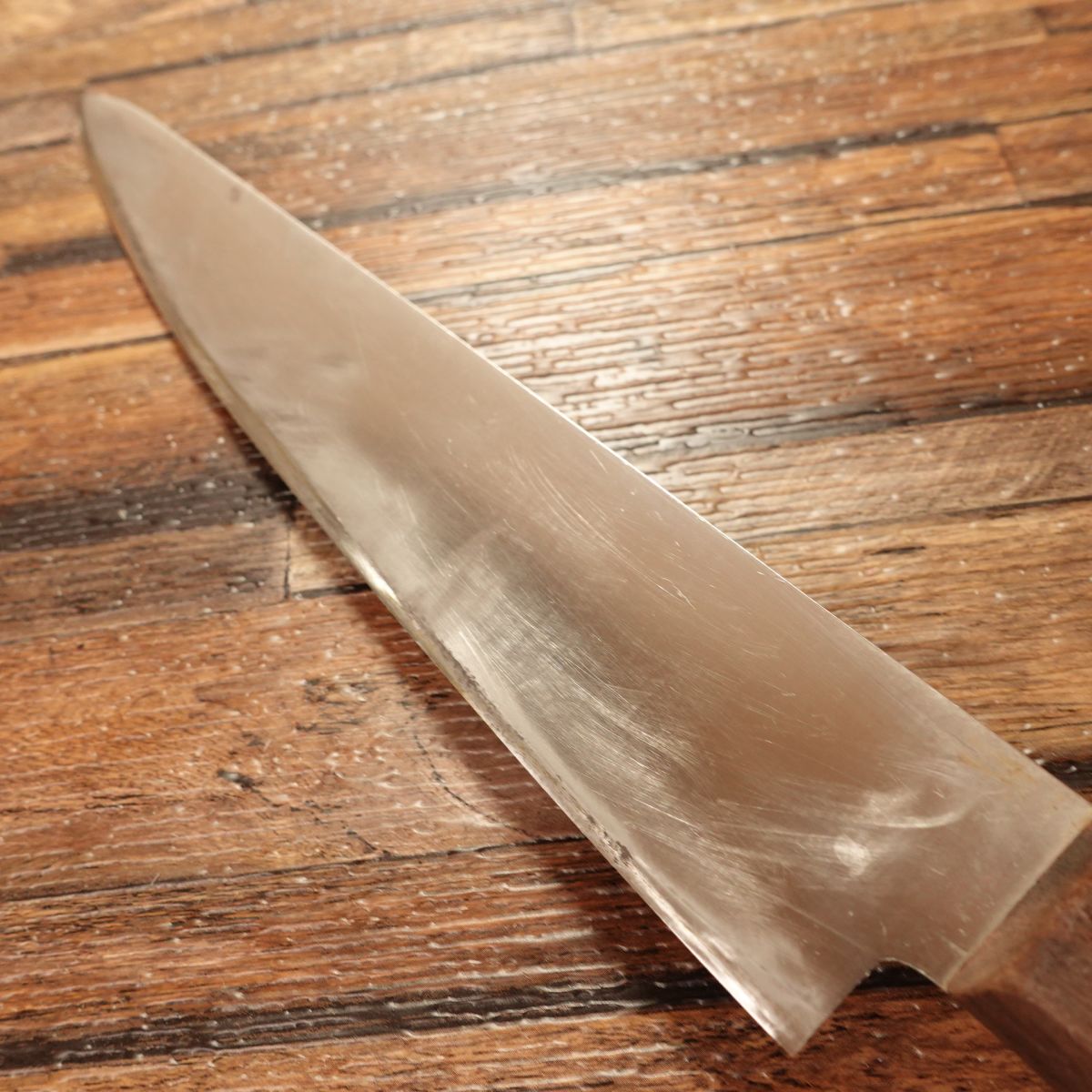 Doi Masaru Gyuto Knife, Sharpened, All-Purpose Knife, Made by Minamoto Masamori, Doi Masaru Design, Warikomi, 210mm