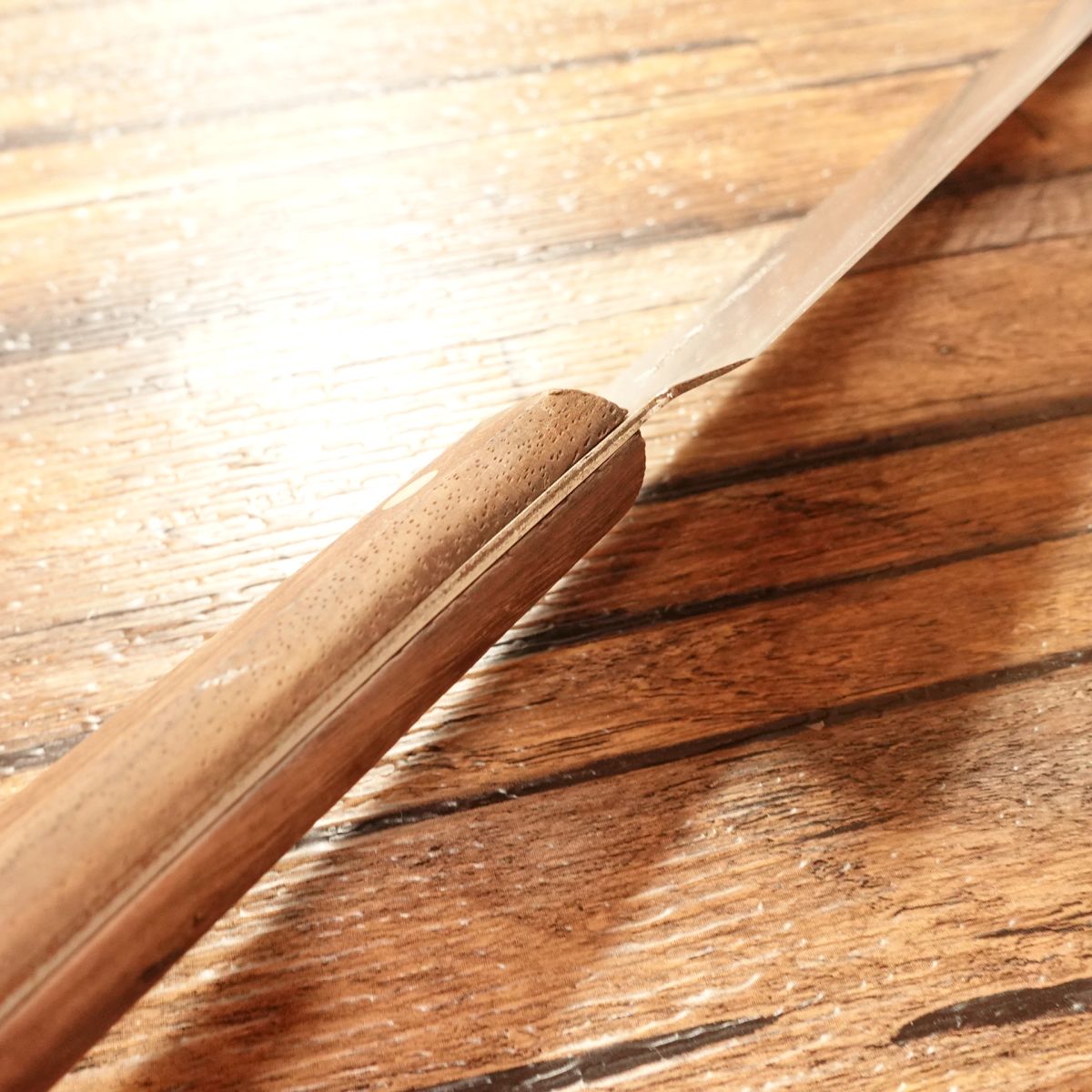 Doi Masaru Gyuto Knife, Sharpened, All-Purpose Knife, Made by Minamoto Masamori, Doi Masaru Design, Warikomi, 210mm