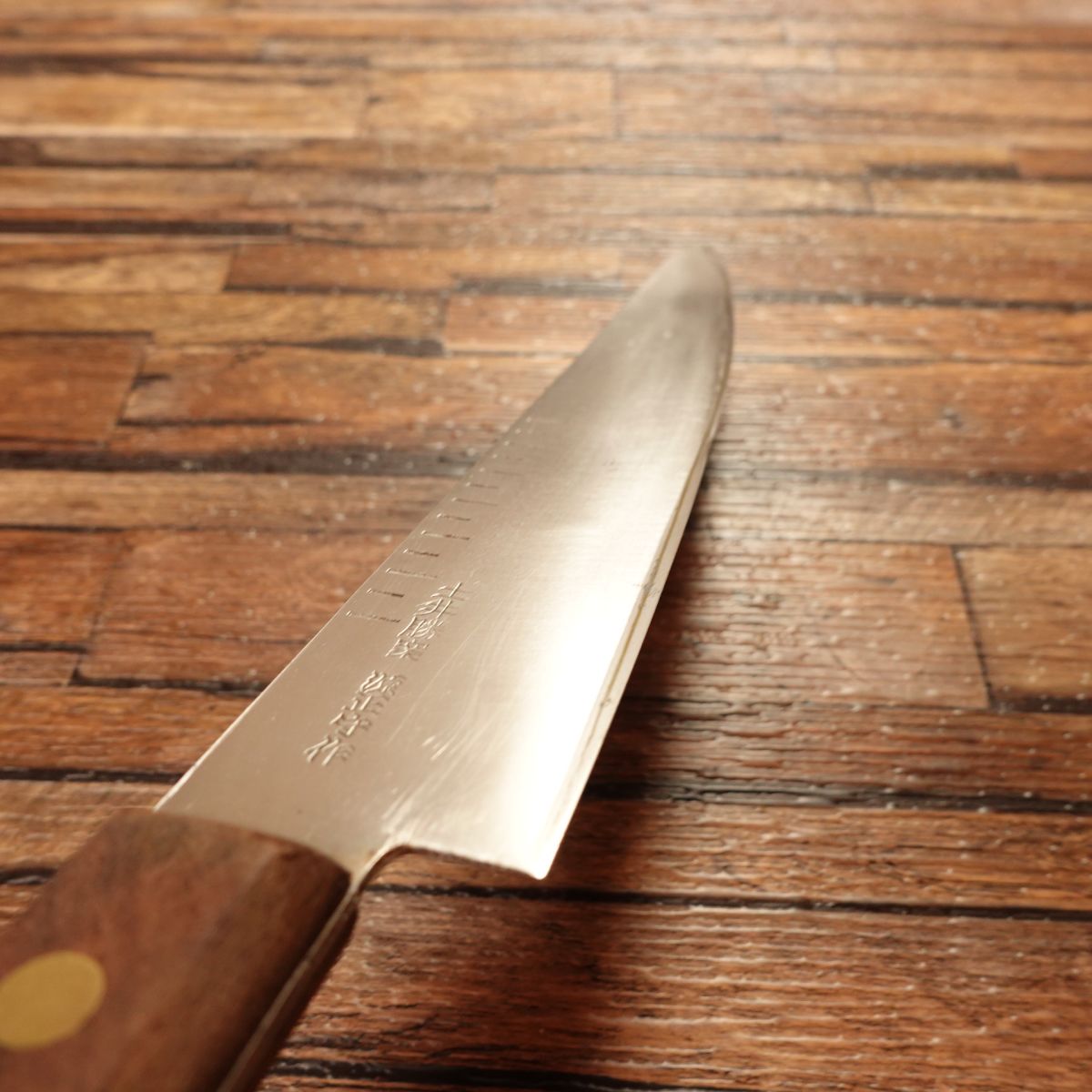Doi Masaru Gyuto Knife, Sharpened, All-Purpose Knife, Made by Minamoto Masamori, Doi Masaru Design, Warikomi, 210mm
