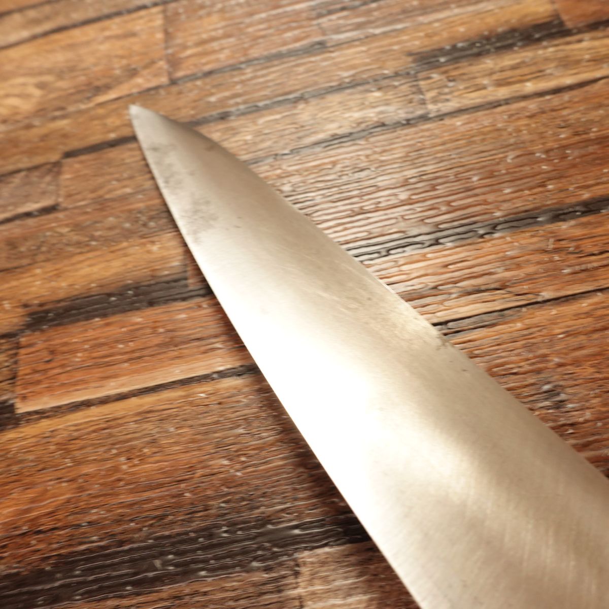 Minamoto Masamori Gyuto Knife, Sharpened, All-Purpose Knife, Special Cutlery Steel, Slightly Single Bevel (80:20), 235mm