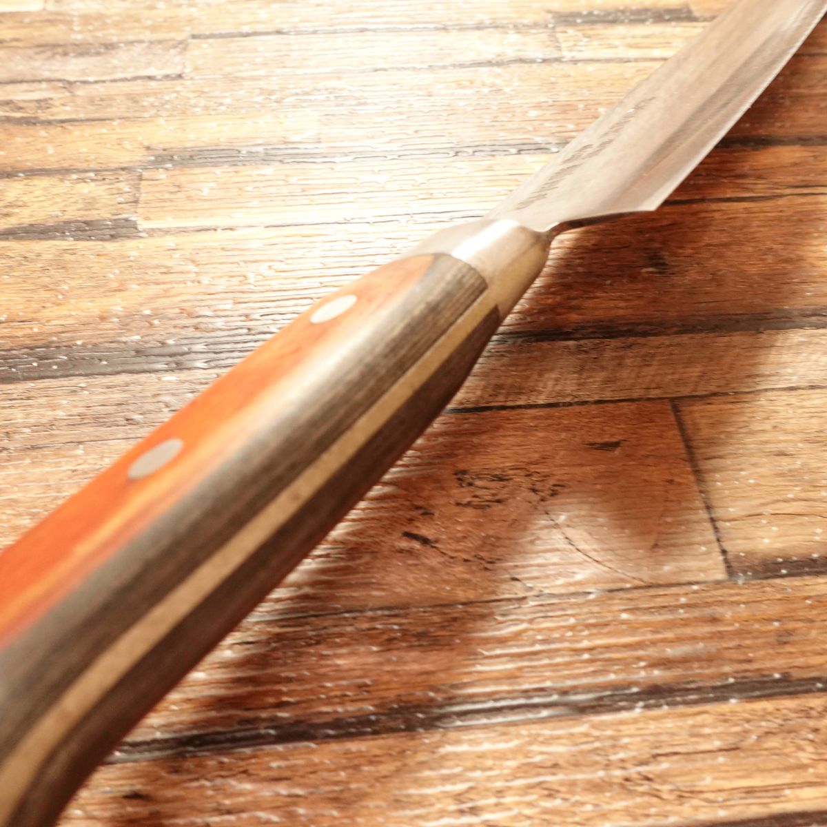 Minamoto Masamori Gyuto Knife, Sharpened, All-Purpose Knife, Special Cutlery Steel, Slightly Single Bevel (80:20), 235mm