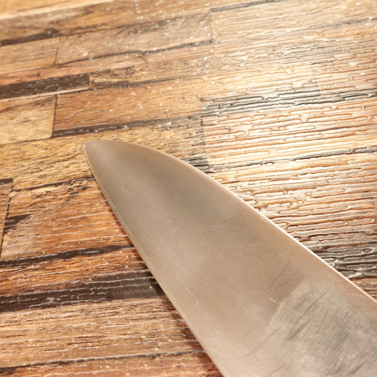 Hirotomo Gyuto Knife, Sharpened, Horse Logo, A Steel Warikomi, 180mm