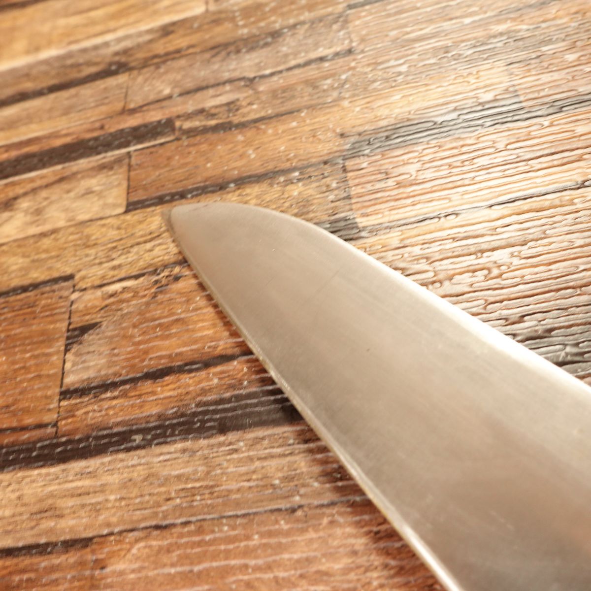 Hirotomo Gyuto Knife, Sharpened, Horse Logo, A Steel Warikomi, 180mm