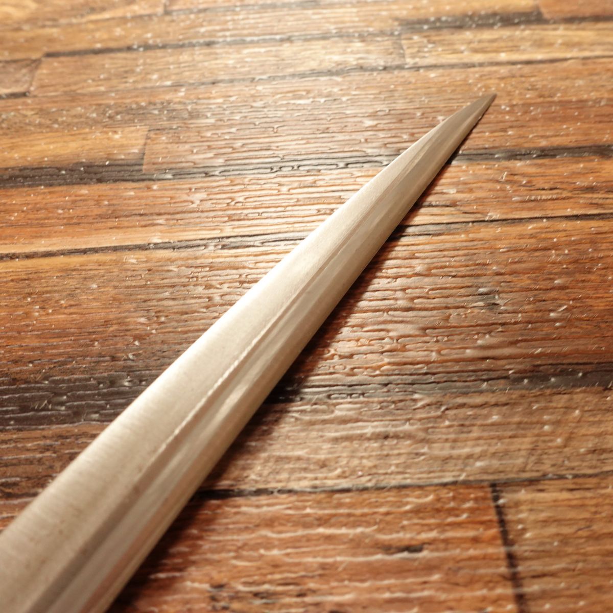 Kikumoto Yanagiba Knife, Water Buffalo Handle, Sashimi Knife, Honke Kikumoto Work, 285mm