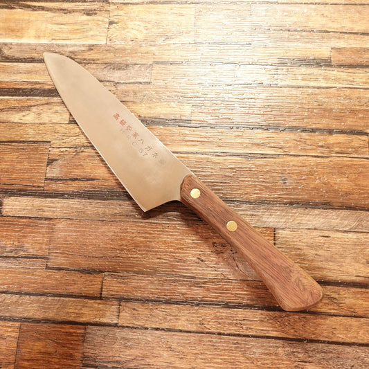 High-Grade Yasuki Hagane Gyuto Knife, Sharpened, All-Purpose Knife, HRC57, 160mm