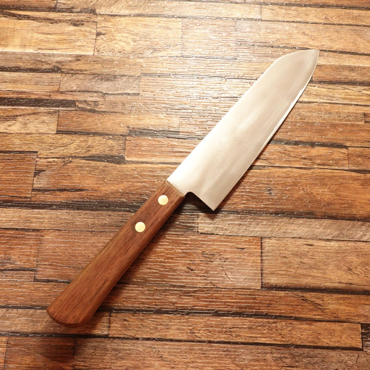 Chiyotakara Santoku Knife, Sharpened, All-Purpose Knife, Honwarikomi, Stainless Steel, 165mm