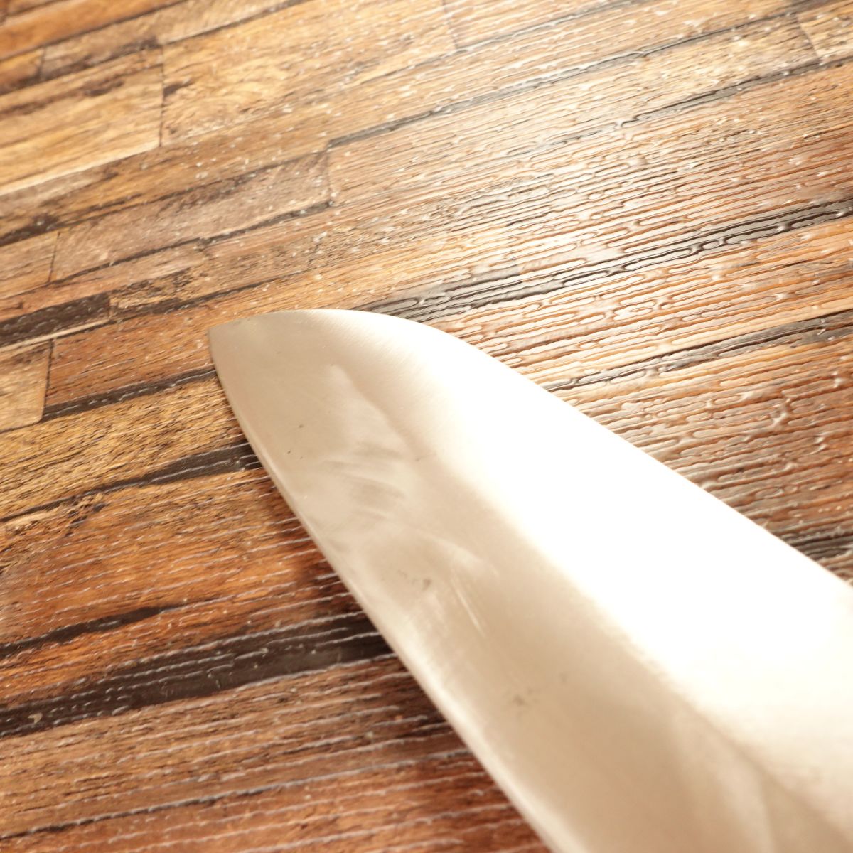 Sakai Takemori Santoku Knife, Sharpened, Molybdenum Stainless, All-Purpose Knife, 165mm