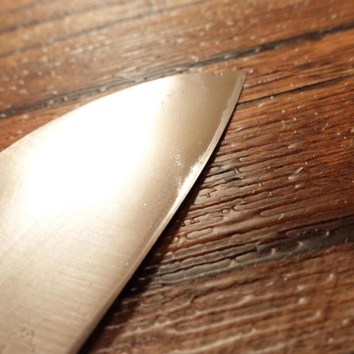 Sakai Takemori Santoku Knife, Sharpened, Molybdenum Stainless, All-Purpose Knife, 165mm