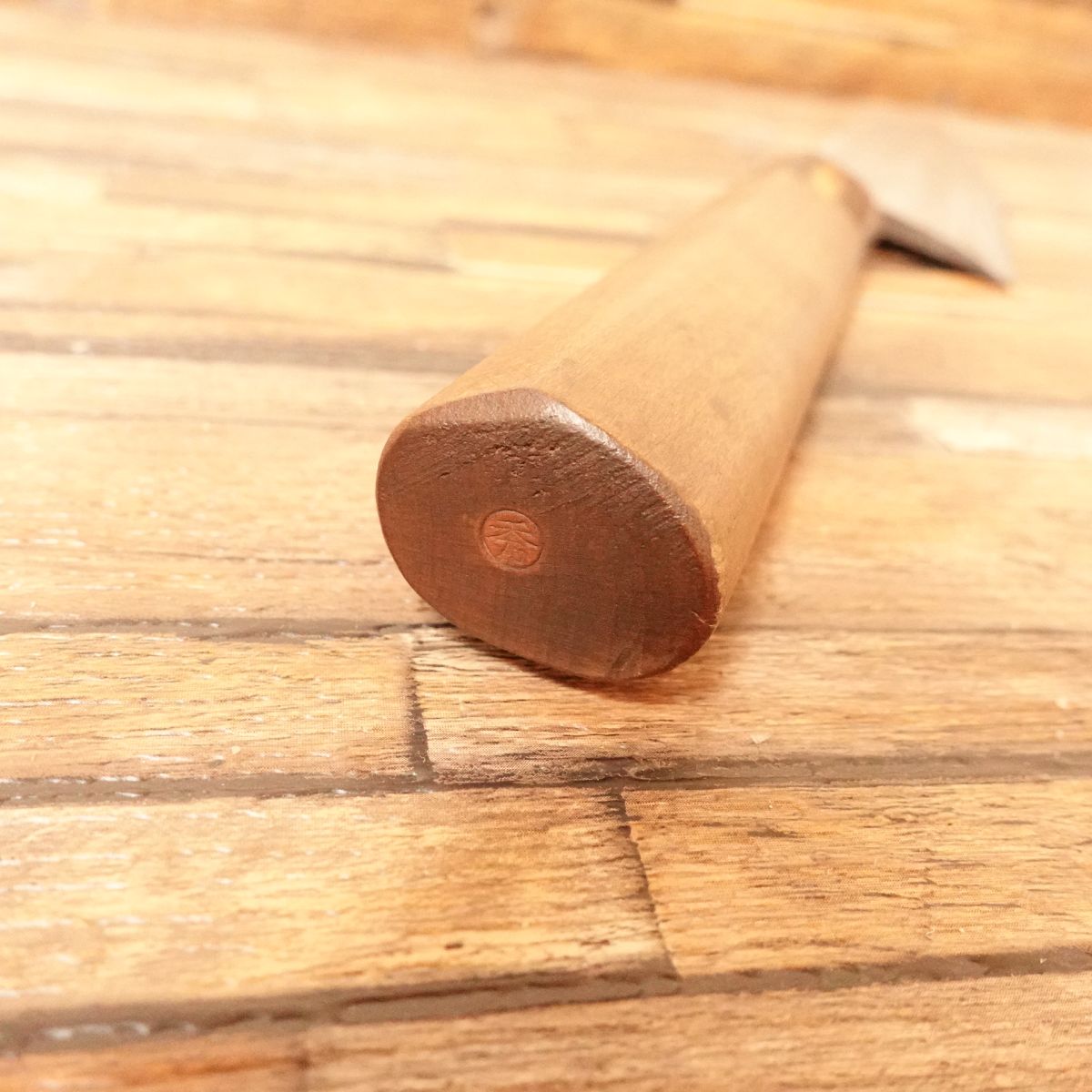 Masamoto Mi-Oroshi Knife, Sharpened, Water Buffalo Handle, Slim Deba, “Shu”, 180mm