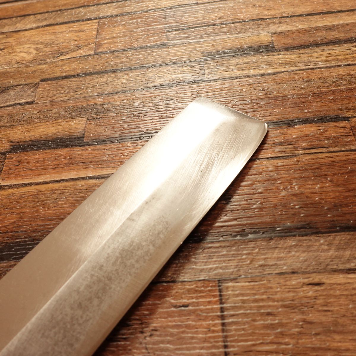 Kiya Usuba Knife, Sharpened, Water Buffalo Handle, Single Bevel, Vegetable Knife, Lightly Used, 200mm