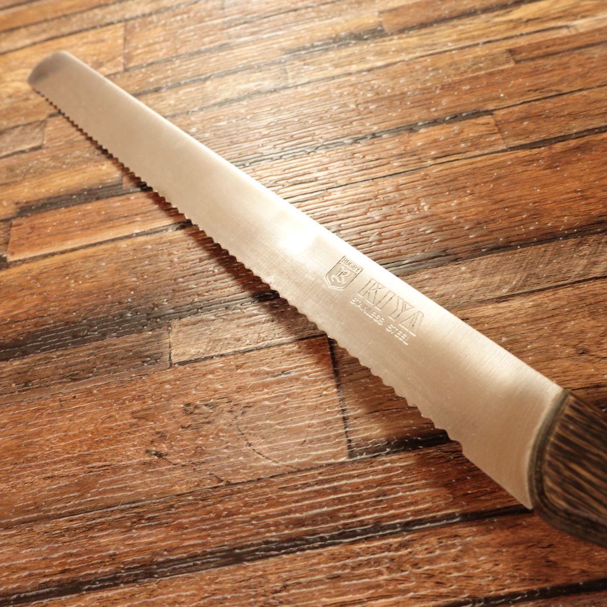 Kiya Bread Knife, Serrated, KIYA Rugby, Stainless Steel, 260mm