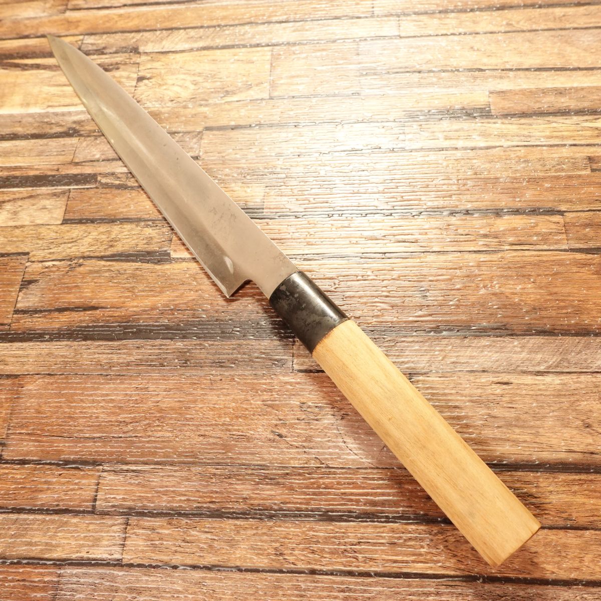 Kumofuji Yanagiba Knife, Sharpened, Sashimi Knife, Special, Double Bevel, 220mm