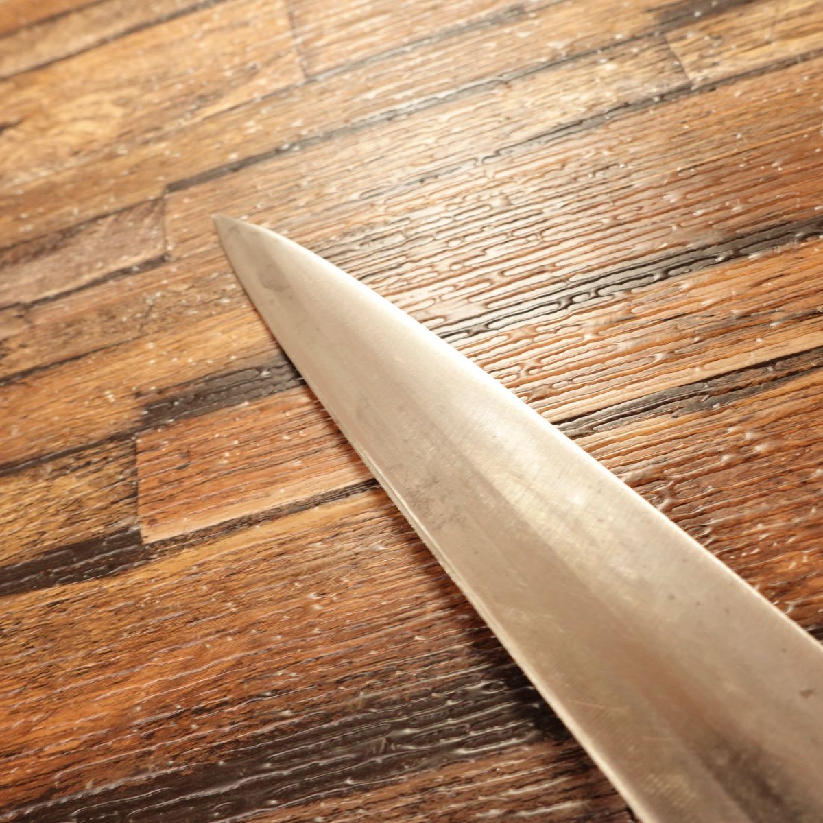 Kumofuji Yanagiba Knife, Sharpened, Sashimi Knife, Special, Double Bevel, 220mm