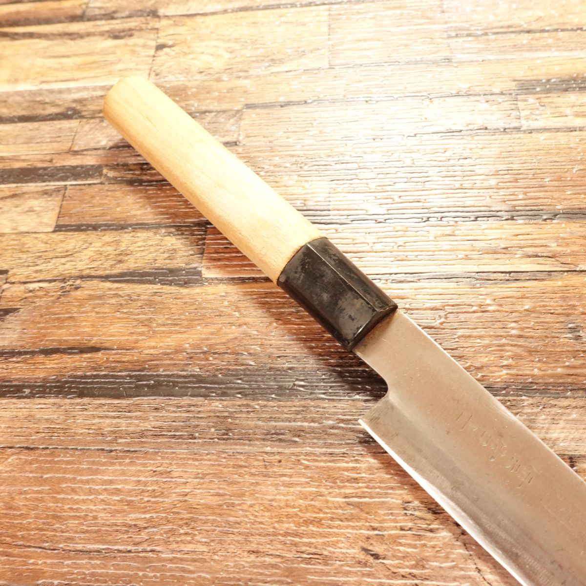 Kumofuji Yanagiba Knife, Sharpened, Sashimi Knife, Special, Double Bevel, 220mm