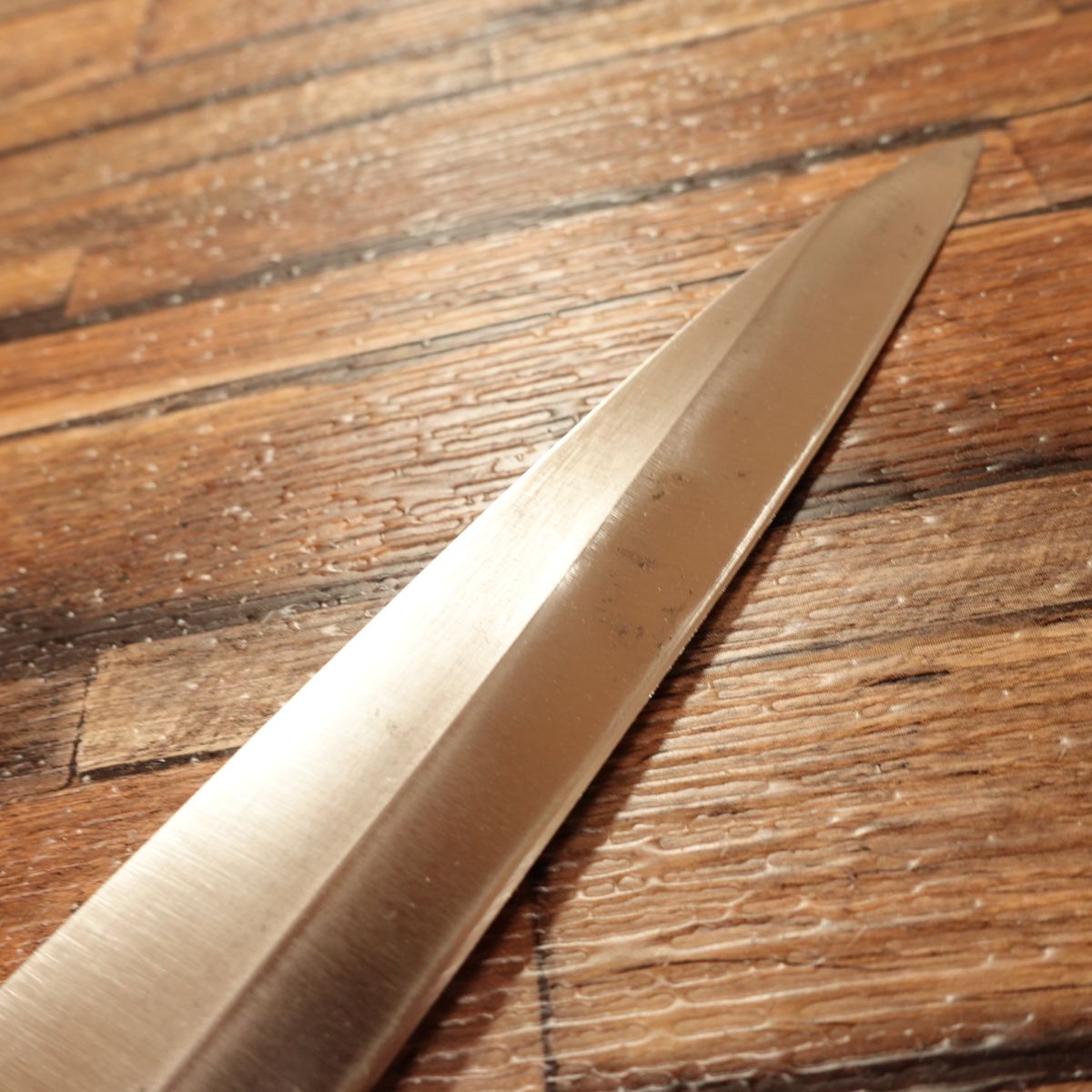 Seki Magoroku Yanagiba Knife, Sharpened, SEIYU KAI, Sashimi Knife, Stainless Steel, Handle Seal, 240mm