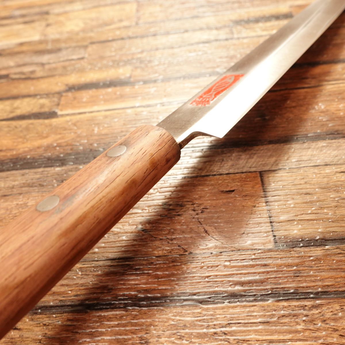 Seki Magoroku Yanagiba Knife, Sharpened, SEIYU KAI, Sashimi Knife, Stainless Steel, Handle Seal, 240mm