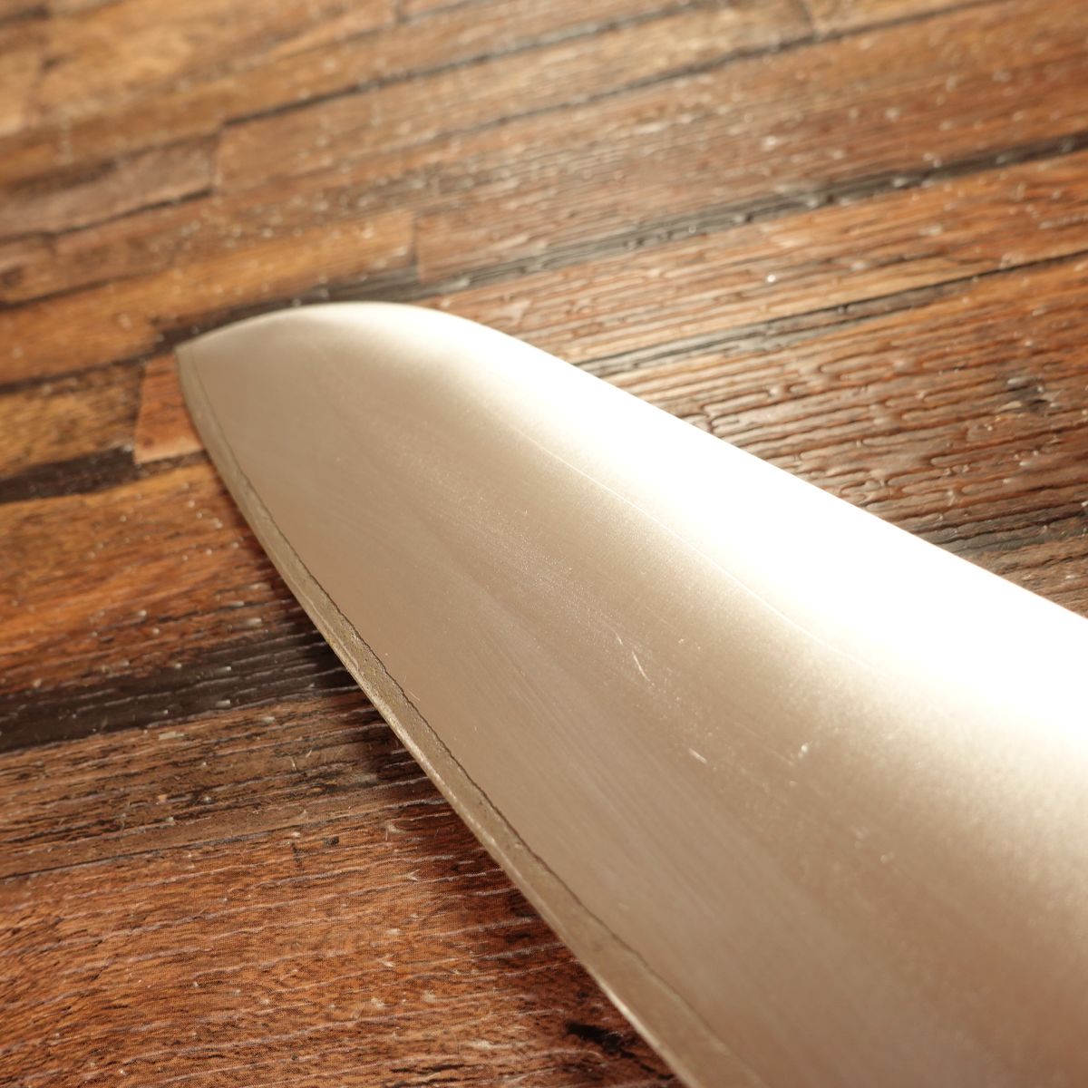 Yasutsuna Santoku Knife, Sharpened, Three-Layer Warikomi, Light Use, 165mm