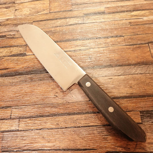 KIYA Santoku Knife, Sharpened, Edelweiss Phoenix Series, 165mm