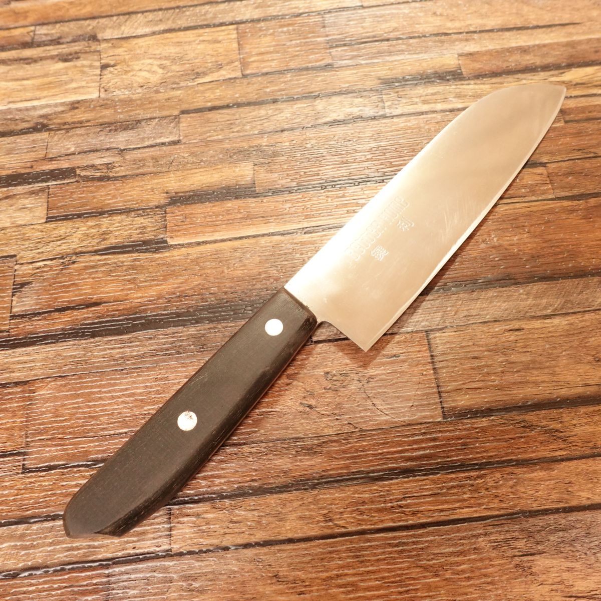 KIYA Santoku Knife, Sharpened, Edelweiss Phoenix Series, 165mm