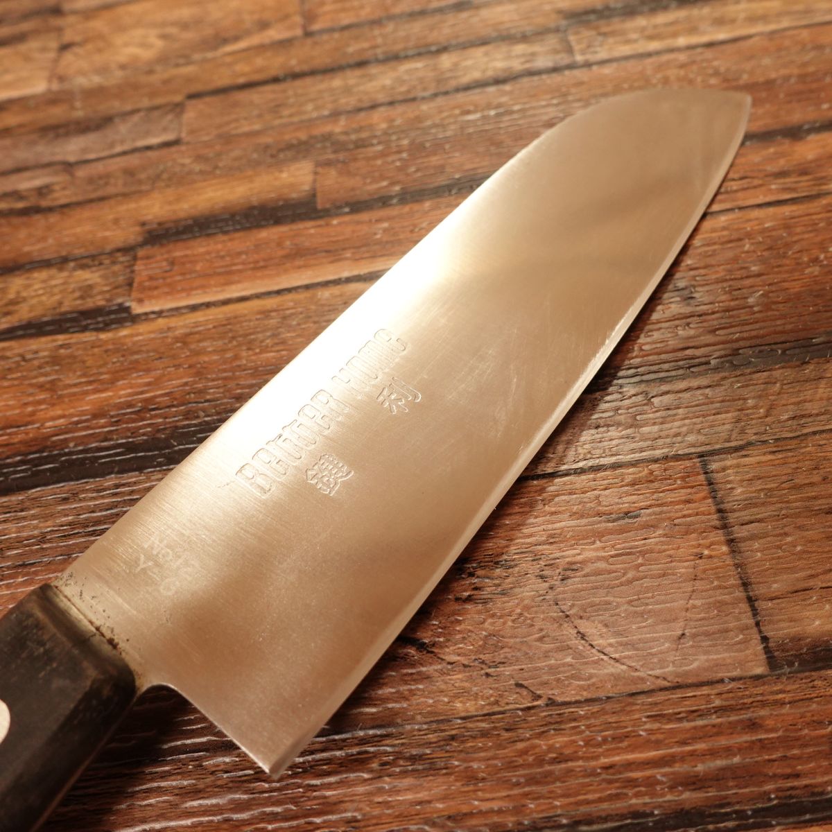 KIYA Santoku Knife, Sharpened, Edelweiss Phoenix Series, 165mm