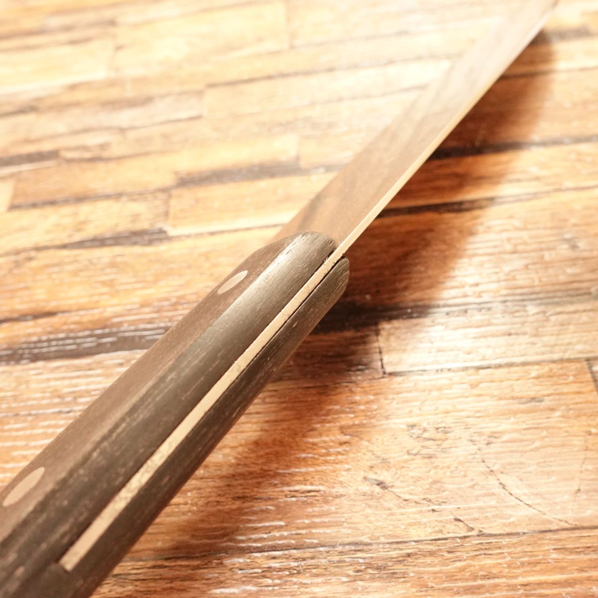 KIYA Santoku Knife, Sharpened, Edelweiss Phoenix Series, 165mm