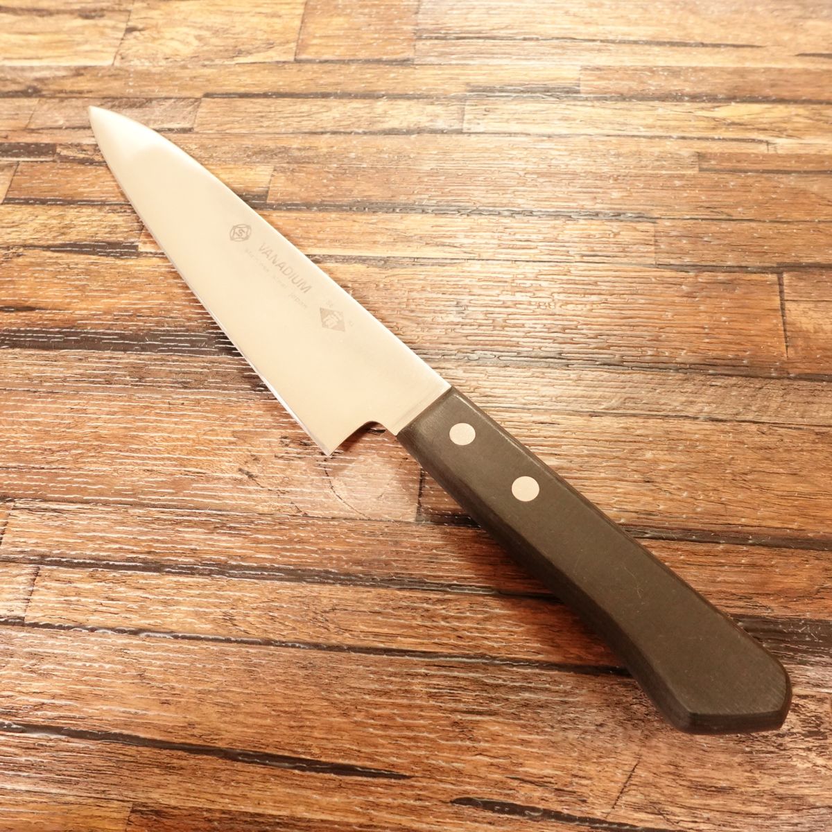 Ikkaku Gyuto Knife, Sharpened, Vanadium Stainless, SEKI, 180mm