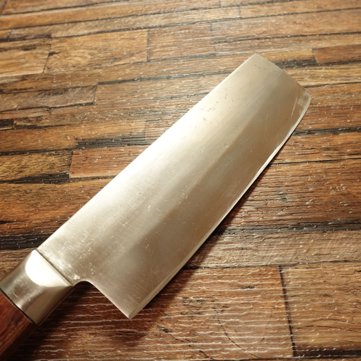 Ken Masamune Nakiri Knife, Sharpened, Molybdenum Steel, Vegetable Knife, 155mm
