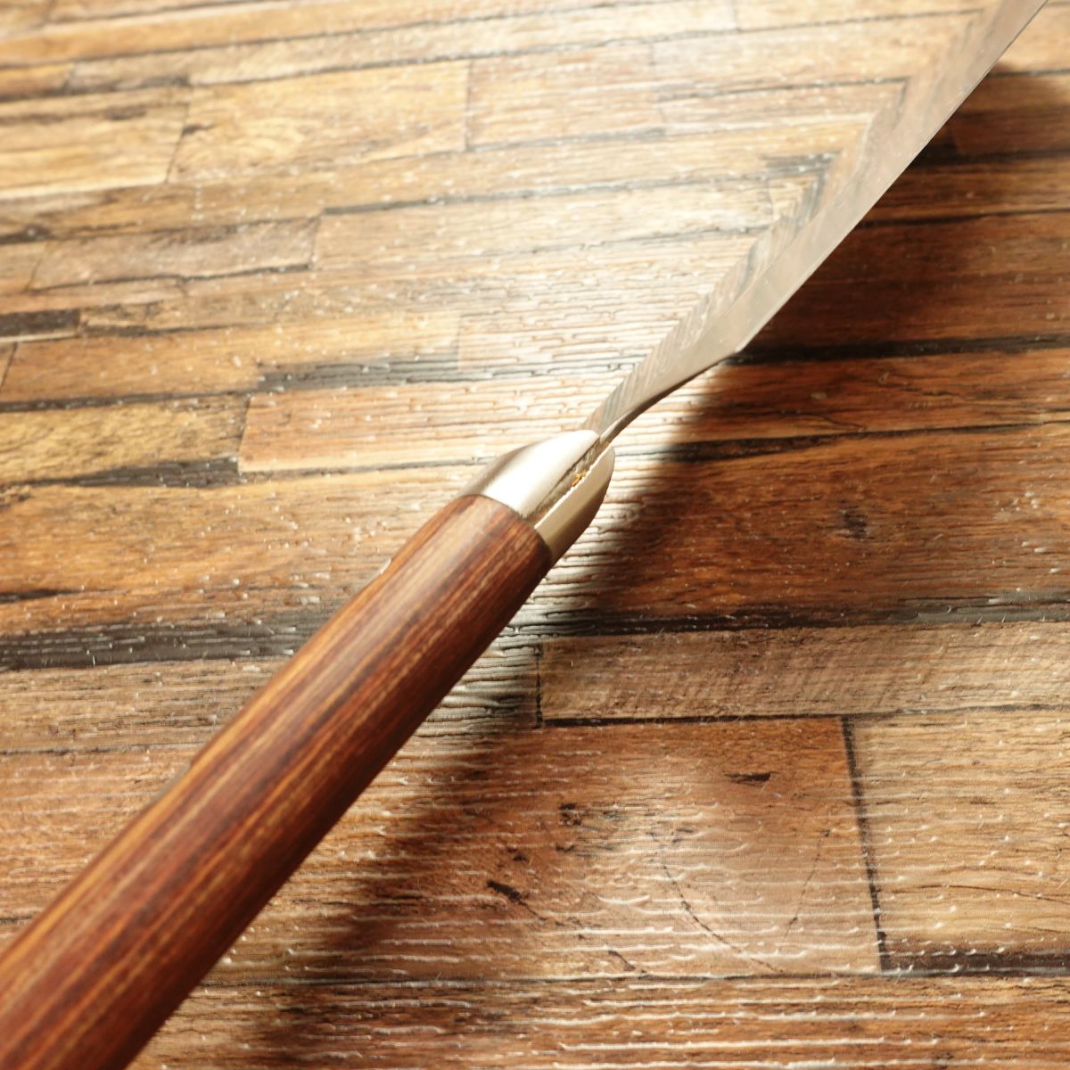 Ken Masamune Nakiri Knife, Sharpened, Molybdenum Steel, Vegetable Knife, 155mm