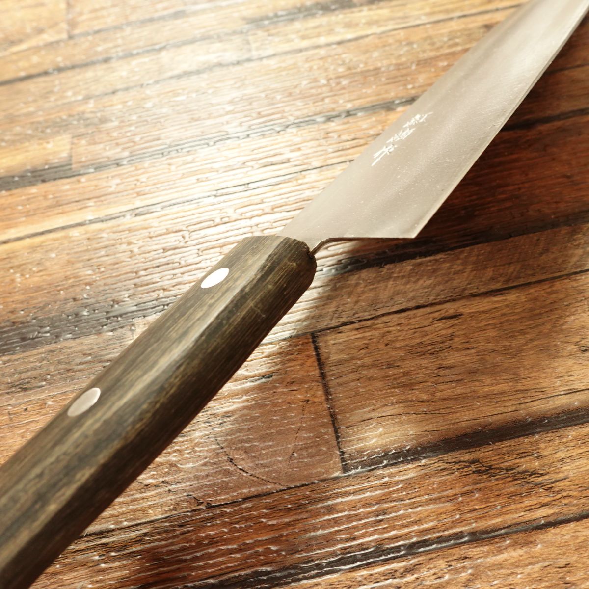 Kobai Santoku Knife, Sharpened, Warikomi Construction, All-Purpose Knife, 170mm