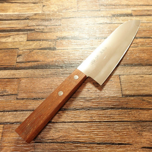 Toki Santoku Knife, Sharpened, All-Purpose Knife, Special Steel, Stainless Steel, Thin and Lightweight, 160mm