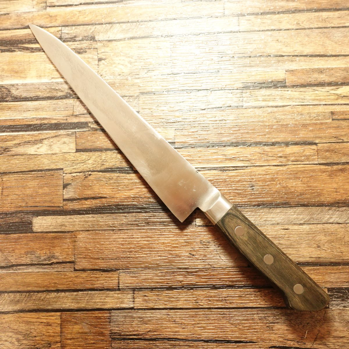 Masahiro Western Deba Knife, Sharpened, Single Bevel, Thick Blade, Gyuto-Style, 250mm