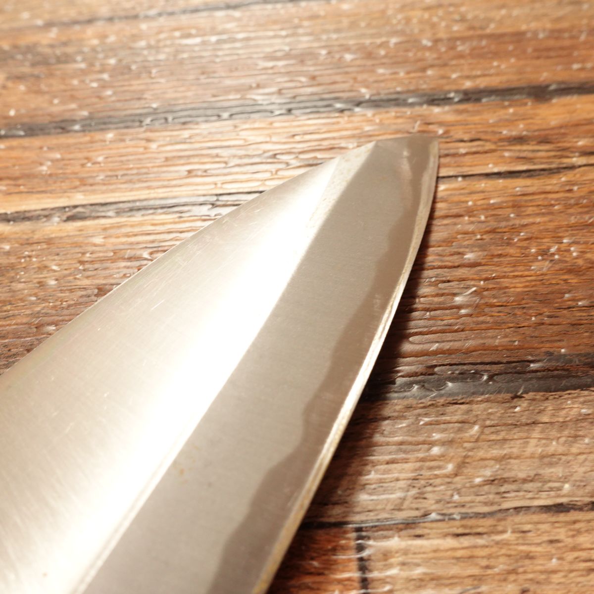 Sakai Takahide Ai-Deba Knife, Sharpened, Thin 4mm Deba Knife, Hagane Steel, Unused Stored Item, 155mm