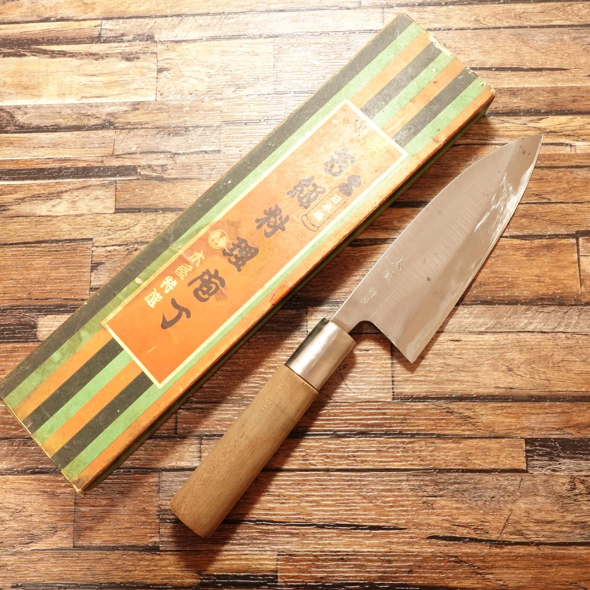 Kiya Deba Knife, Sharpened, Special, Hagane Steel, Single-Bevel, Boxed, 155mm