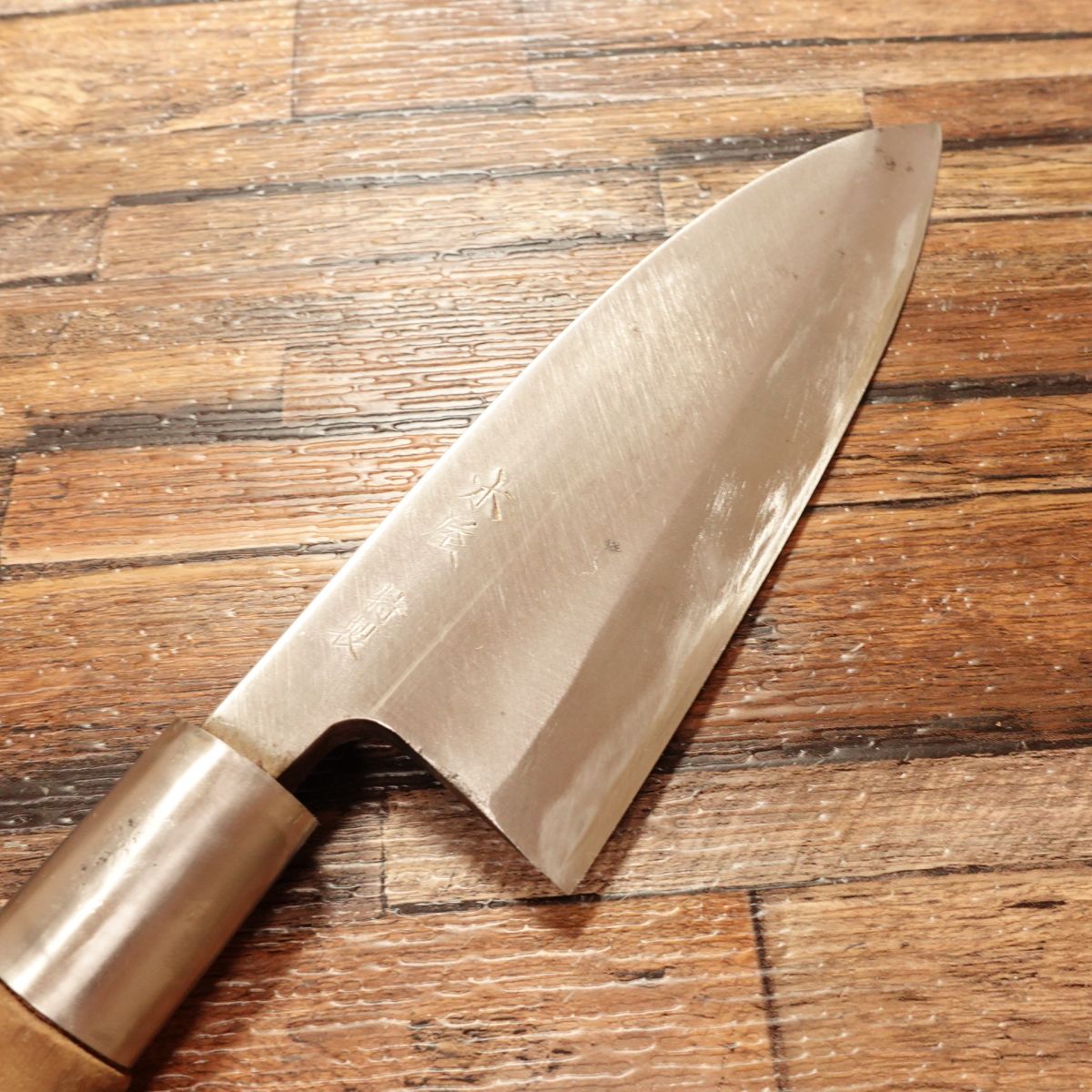 Kiya Deba Knife, Sharpened, Special, Hagane Steel, Single-Bevel, Boxed, 155mm