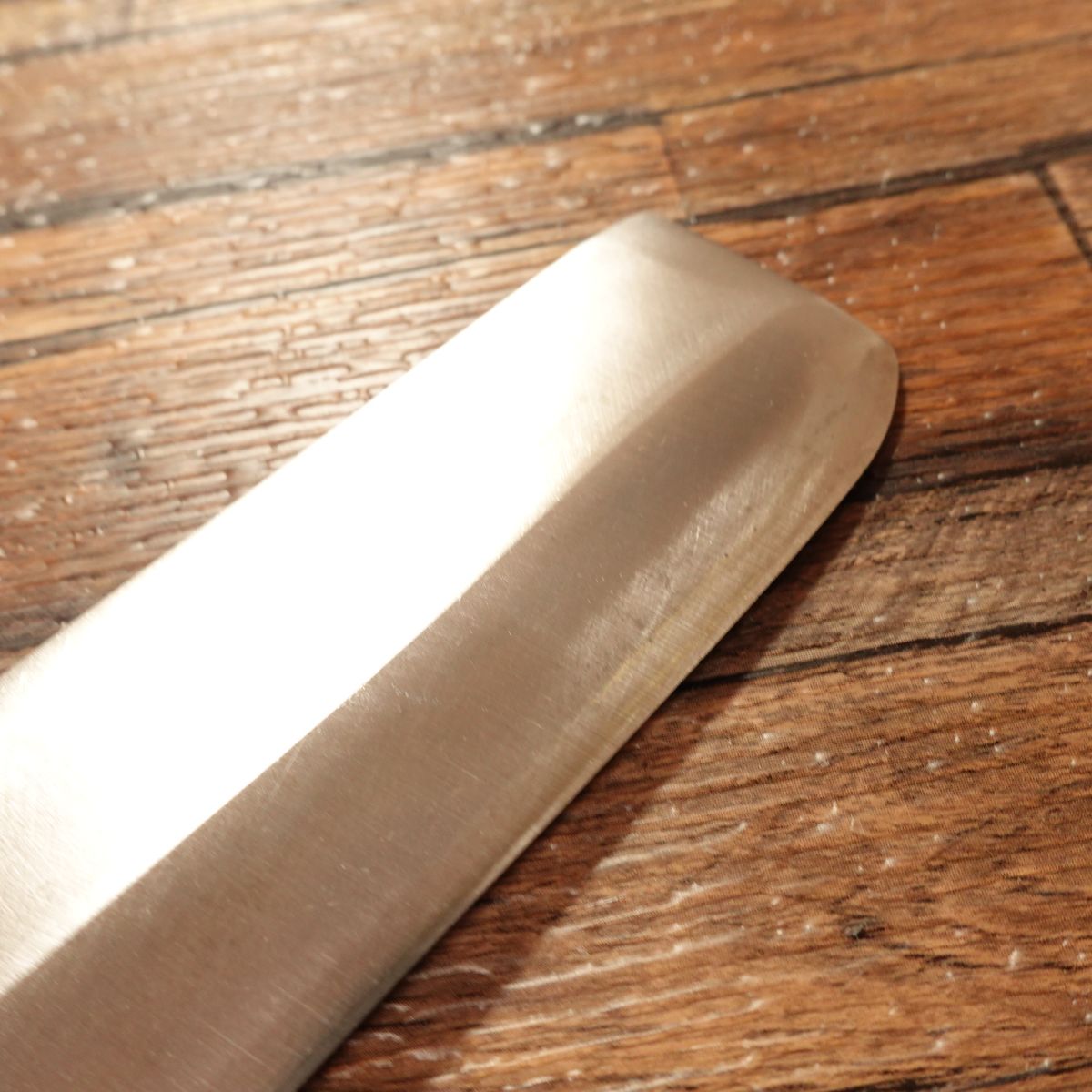 Shirasagi Usuba Knife, Sharpened, Single Bevel, Crown Mark, Forged Steel, Nakiri, 165mm